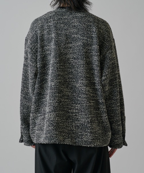 Lui's(ルイス)の「ブークレーカフスプルオーバー(Tシャツ/カットソー・メンズ・ブラック/ホワイト/ネイビー・FREE)」の9枚目の写真