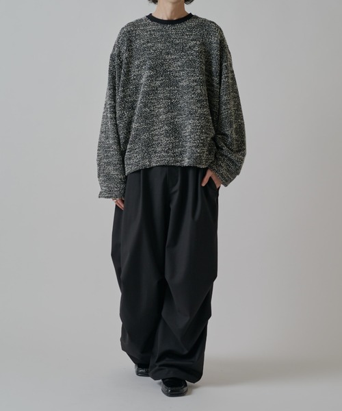Lui's（ルイス）の「ブークレーカフスプルオーバー（Tシャツ/カットソー・メンズ・ブラック/ホワイト/ネイビー・FREE）」の21枚目の写真