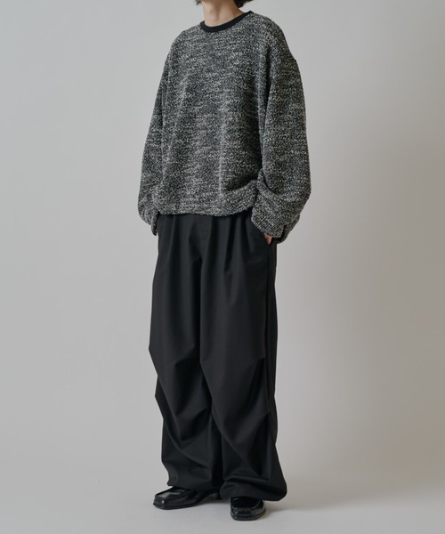 Lui's（ルイス）の「ブークレーカフスプルオーバー（Tシャツ/カットソー・メンズ・ブラック/ホワイト/ネイビー・FREE）」の22枚目の写真