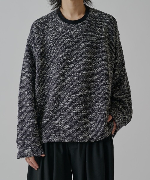 Lui's(ルイス)の「ブークレーカフスプルオーバー(Tシャツ/カットソー・メンズ・ブラック/ホワイト/ネイビー・FREE)」の13枚目の写真