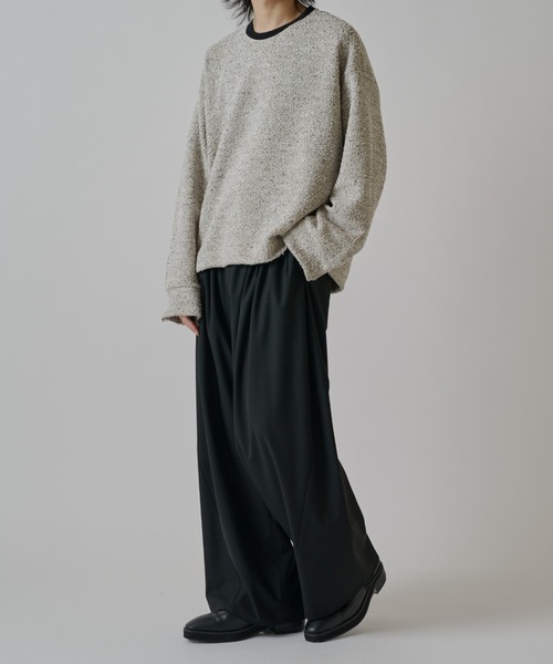 Lui's(ルイス)の「ブークレーカフスプルオーバー(Tシャツ/カットソー・メンズ・ブラック/ホワイト/ネイビー・FREE)」の5枚目の写真