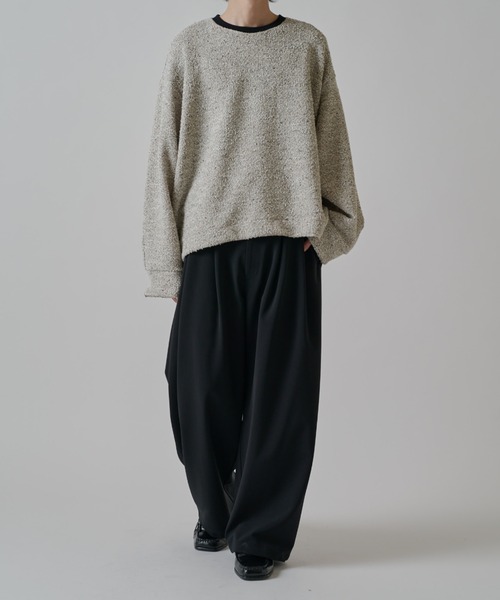 Lui's（ルイス）の「ブークレーカフスプルオーバー（Tシャツ/カットソー・メンズ・ブラック/ホワイト/ネイビー・FREE）」の19枚目の写真