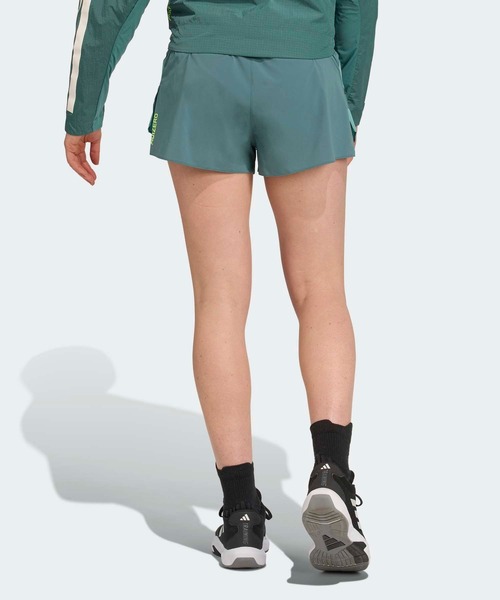 adidas(アディダス)の「ADIZERO A SHT W / ハーフパンツ / アディダス adidas(その他パンツ・レディース・グリーン・SMALL/MEDIUM/M2/LARGE/X-LARGE/XS2)」の2枚目の写真