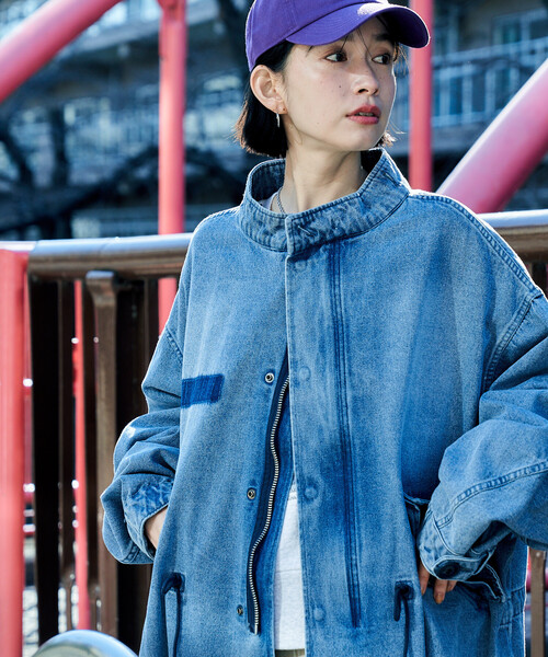 M-65 フェード加工 ロング モッズコート（モッズコート）｜FREAK'S