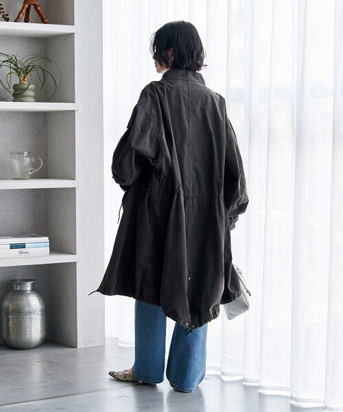 M-65 フェード加工 ロング モッズコート（モッズコート）｜FREAK'S