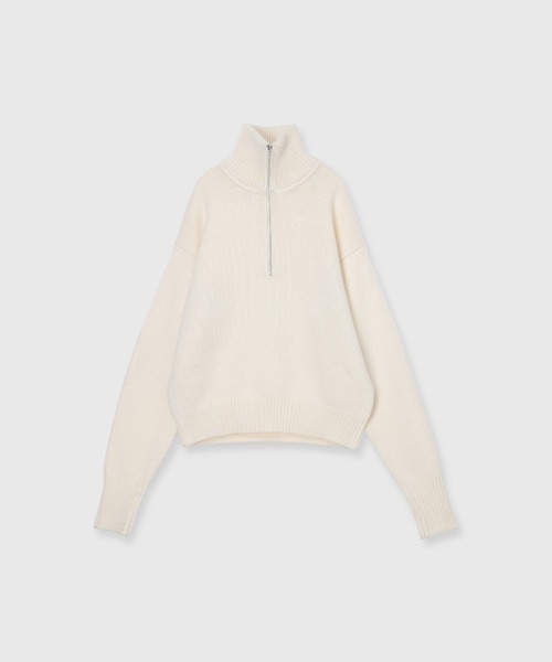 CREDONA（クレドナ）の「WOOL DRIVERS KNIT/ウールドライバーズニット（ニット/セーター・レディース・ベージュ/アイボリー・FREE）」の22枚目の写真