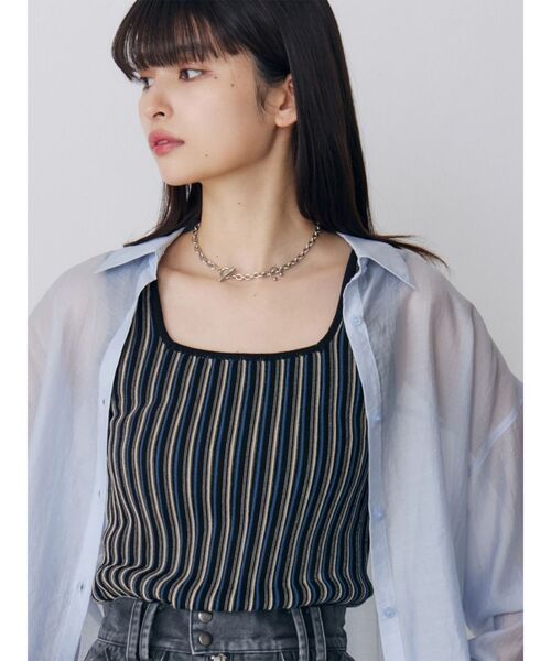 MURUA(ムルーア)の「2WAYチェーンネックレス(ネックレス・レディース・シルバー/ゴールド・FREE)」の5枚目の写真