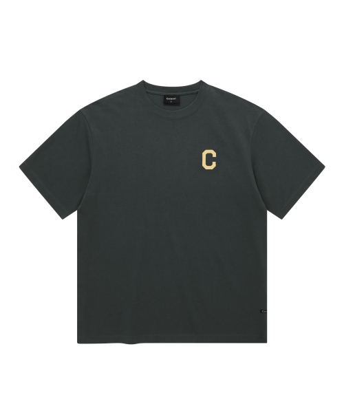 COVERNAT(カバーナット)の「クールコットンCロゴTシャツチャコール(Tシャツ/カットソー・メンズ・その他・SMALL/MEDIUM/LARGE/X-LARGE/XX-LARGE/X-SMALL)」の2枚目の写真