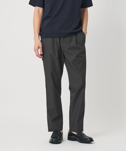 BEAUTY&YOUTH UNITED ARROWS(ビューティーアンドユースユナイテッドアローズ)の「KOMATSU PACK イージー テーパード パンツ NO.5 セットアップ対応 撥水 ウォッシャブル(その他パンツ・メンズ・ダークグレー/ネイビー/モカ・M/S/XL/L)」の1枚目の写真