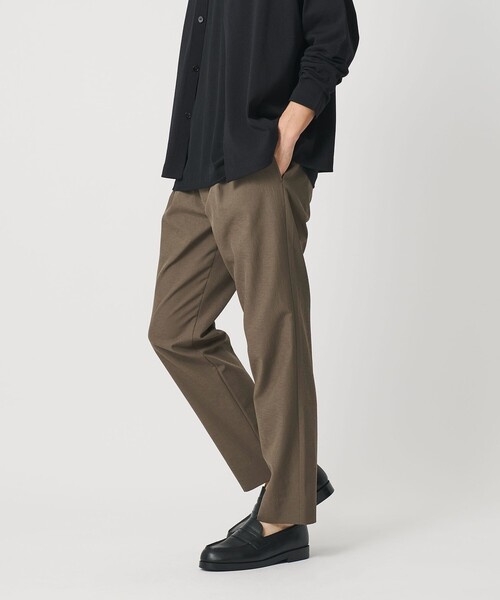 BEAUTY&YOUTH UNITED ARROWS(ビューティーアンドユースユナイテッドアローズ)の「KOMATSU PACK イージー テーパード パンツ NO.5 セットアップ対応 撥水 ウォッシャブル(その他パンツ・メンズ・ダークグレー/ネイビー/モカ・M/S/XL/L)」の2枚目の写真
