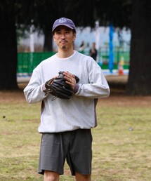 GLOSTER（グロスター）の「【一枚でサマになる】ブークレ配色ラインプルオーバー（Tシャツ/カットソー）」