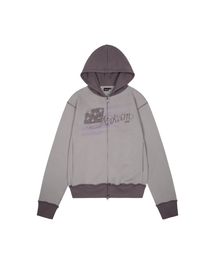 AAKAM（アーカム）の「Star-Spangled Zip-Up hoodie (Brown)（パーカー）」
