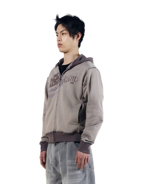 AAKAM（アーカム）の「Star-Spangled Zip-Up hoodie (Brown)（パーカー・レディース・その他・1/2）」の11枚目の写真