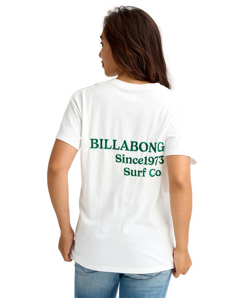 BILLABONG(ビラボン)の「BILLABONG/ビラボン 半袖 Tシャツ ロゴ バックプリント BG013203(Tシャツ/カットソー・レディース・インディゴブルー/ブラック/ホワイト・M/L)」の2枚目の写真
