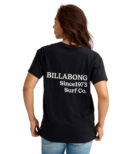 BILLABONG(ビラボン)の「BILLABONG/ビラボン 半袖 Tシャツ ロゴ バックプリント BG013203(Tシャツ/カットソー・レディース・インディゴブルー/ブラック/ホワイト・M/L)」の3枚目の写真
