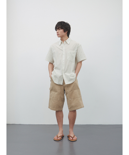 KIJUN MEN（キジュンメンズ）の「リベットエッジ バミューダ ショーツ ベージュ（その他パンツ・メンズ・その他・SMALL/MEDIUM/LARGE）」の2枚目の写真