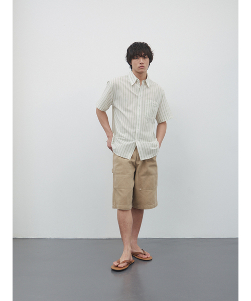 KIJUN MEN（キジュンメンズ）の「リベットエッジ バミューダ ショーツ ベージュ（その他パンツ・メンズ・その他・SMALL/MEDIUM/LARGE）」の3枚目の写真