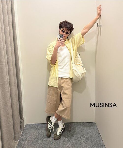 KIJUN MEN（キジュンメンズ）の「リベットエッジ バミューダ ショーツ ベージュ（その他パンツ・メンズ・その他・SMALL/MEDIUM/LARGE）」の12枚目の写真