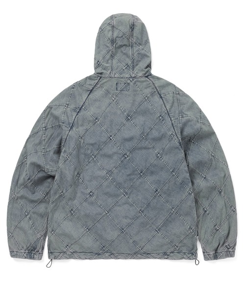 thisisneverthat(ディスイズネバーザット)の「Patchwork Denim Windbreaker(その他アウター・メンズ・ブルーグレー・L/M/S/XL)」の4枚目の写真