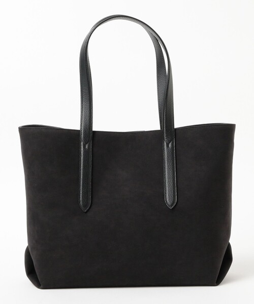 PELLE MORBIDA（ペッレモルビダ）の「PELLE MORBIDA / フェイクスエード トートバッグ（トートバッグ・メンズ・ブラック・ONE SIZE）」の3枚目の写真