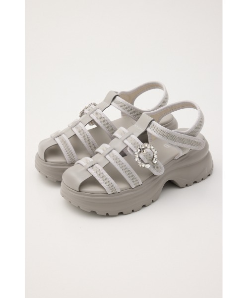 STACCATO(スタッカート)の「ムーングルカライトサンダル(スニーカー・レディース・グレー・22.5cm/24.5cm/24.0cm/23.5cm/23.0cm)」の1枚目の写真
