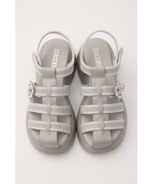 STACCATO(スタッカート)の「ムーングルカライトサンダル(スニーカー・レディース・グレー・22.5cm/24.5cm/24.0cm/23.5cm/23.0cm)」の3枚目の写真