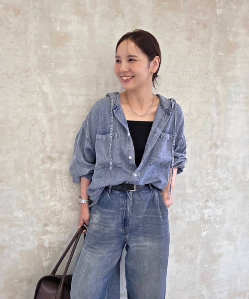 model：H160 着用サイズ：FREE