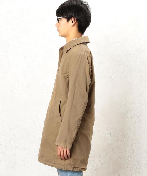 green label relaxing（グリーンレーベルリラクシング）の「BC G/DYE WEATH BAL/C コート◆（ステンカラーコート・メンズ・ベージュ/ネイビー・SMALL/LARGE/MEDIUM）」の16枚目の写真
