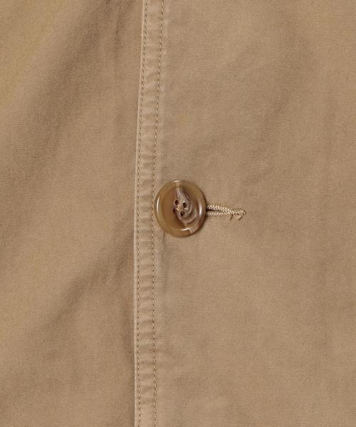 green label relaxing（グリーンレーベルリラクシング）の「BC G/DYE WEATH BAL/C コート◆（ステンカラーコート・メンズ・ベージュ/ネイビー・SMALL/LARGE/MEDIUM）」の10枚目の写真