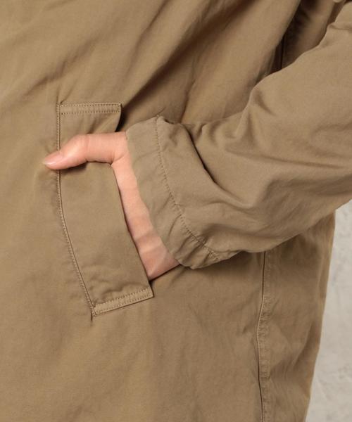 green label relaxing（グリーンレーベルリラクシング）の「BC G/DYE WEATH BAL/C コート◆（ステンカラーコート・メンズ・ベージュ/ネイビー・SMALL/LARGE/MEDIUM）」の11枚目の写真