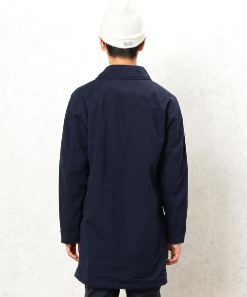 green label relaxing（グリーンレーベルリラクシング）の「BC G/DYE WEATH BAL/C コート◆（ステンカラーコート・メンズ・ベージュ/ネイビー・SMALL/LARGE/MEDIUM）」の14枚目の写真
