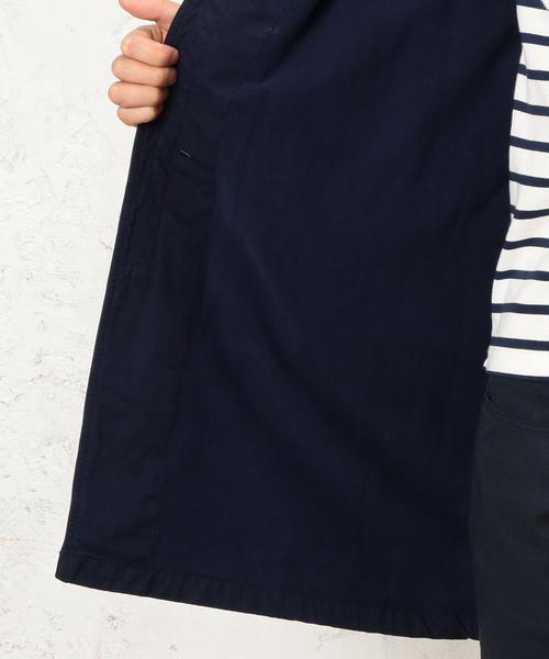 green label relaxing（グリーンレーベルリラクシング）の「BC G/DYE WEATH BAL/C コート◆（ステンカラーコート・メンズ・ベージュ/ネイビー・SMALL/LARGE/MEDIUM）」の3枚目の写真