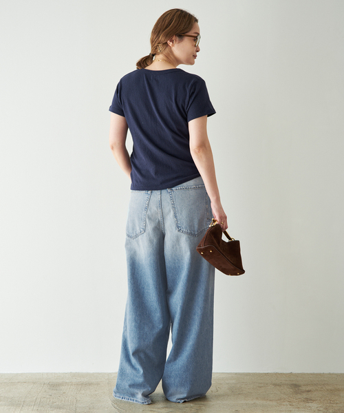 Deuxieme Classe(ドゥーズィエムクラス)の「【COTTON CITIZEN/コットンシチズン】THE BAGGY JEAN(その他パンツ・レディース・ブルー・25/24/23/26)」の5枚目の写真