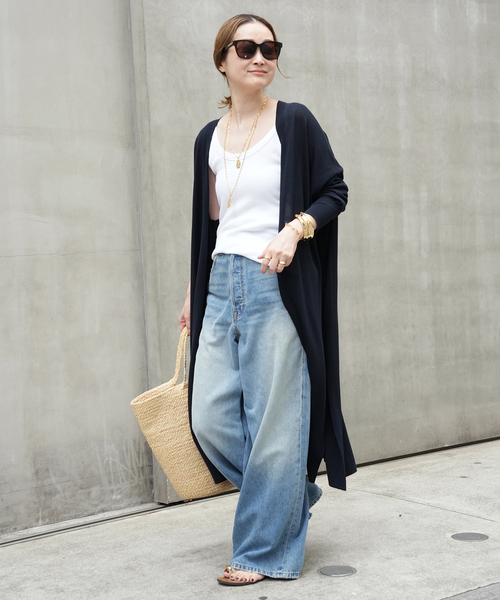 Deuxieme Classe(ドゥーズィエムクラス)の「【COTTON CITIZEN/コットンシチズン】THE BAGGY JEAN(その他パンツ・レディース・ブルー・25/24/23/26)」の8枚目の写真