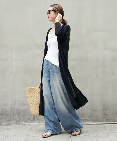 Deuxieme Classe(ドゥーズィエムクラス)の「【COTTON CITIZEN/コットンシチズン】THE BAGGY JEAN(その他パンツ・レディース・ブルー・25/24/23/26)」の9枚目の写真