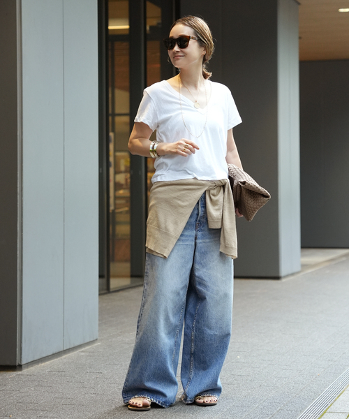 Deuxieme Classe(ドゥーズィエムクラス)の「【COTTON CITIZEN/コットンシチズン】THE BAGGY JEAN(その他パンツ・レディース・ブルー・25/24/23/26)」の10枚目の写真