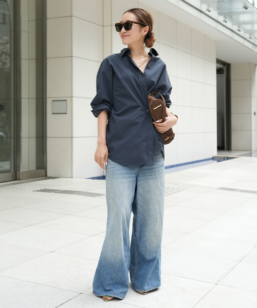 Deuxieme Classe(ドゥーズィエムクラス)の「【COTTON CITIZEN/コットンシチズン】THE BAGGY JEAN(その他パンツ・レディース・ブルー・25/24/23/26)」の19枚目の写真