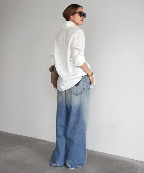 Deuxieme Classe(ドゥーズィエムクラス)の「【COTTON CITIZEN/コットンシチズン】THE BAGGY JEAN(その他パンツ・レディース・ブルー・25/24/23/26)」の21枚目の写真
