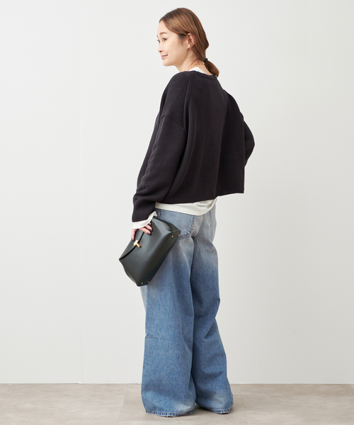 Deuxieme Classe(ドゥーズィエムクラス)の「【COTTON CITIZEN/コットンシチズン】THE BAGGY JEAN(その他パンツ・レディース・ブルー・25/24/23/26)」の2枚目の写真