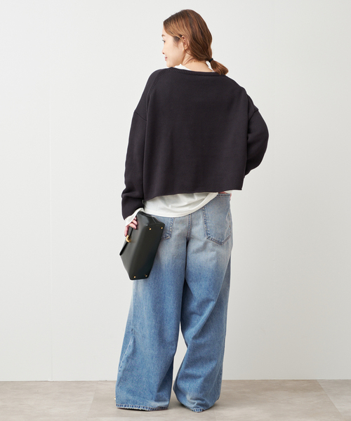 Deuxieme Classe(ドゥーズィエムクラス)の「【COTTON CITIZEN/コットンシチズン】THE BAGGY JEAN(その他パンツ・レディース・ブルー・25/24/23/26)」の3枚目の写真