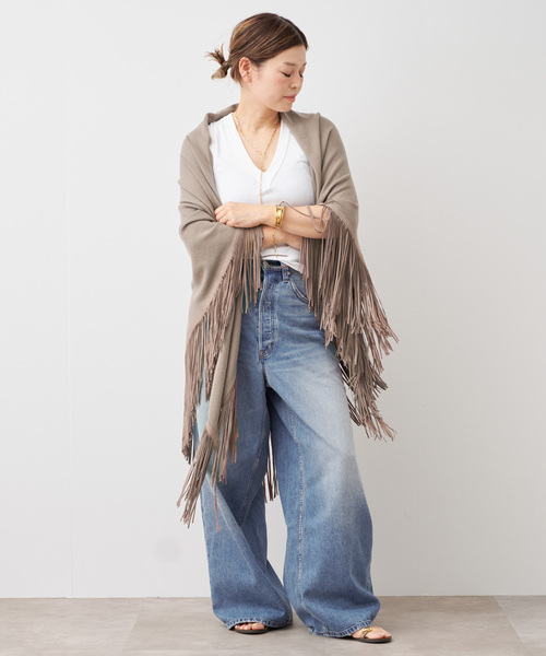 Deuxieme Classe(ドゥーズィエムクラス)の「【COTTON CITIZEN/コットンシチズン】THE BAGGY JEAN(その他パンツ・レディース・ブルー・25/24/23/26)」の5枚目の写真