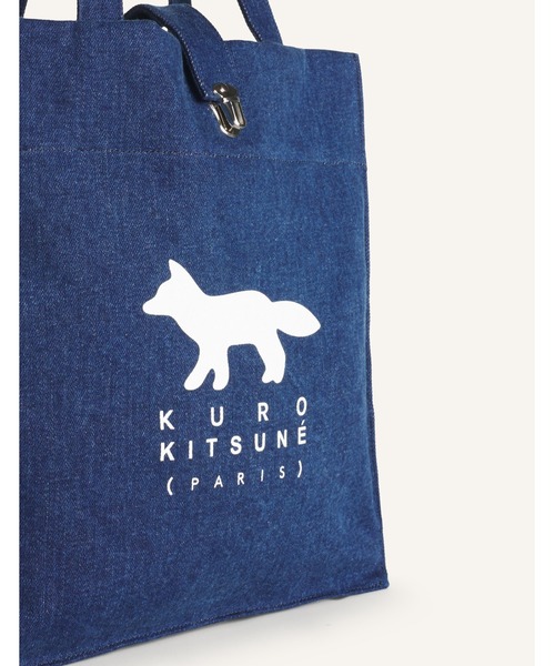 MAISON KITSUNE x KURO VINYL FOX TOTE BAG（トートバッグ）｜Maison