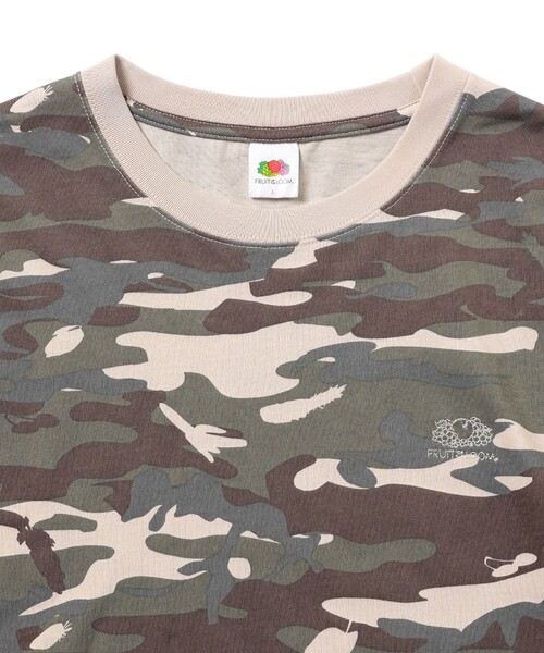 FRUIT OF THE LOOM(フルーツオブザルーム)の「FRUIT OF THE LOOM / Camo Short Sleeve T-Shirt(Tシャツ/カットソー・メンズ・オリーブ/その他・M/S/L/XL)」の16枚目の写真