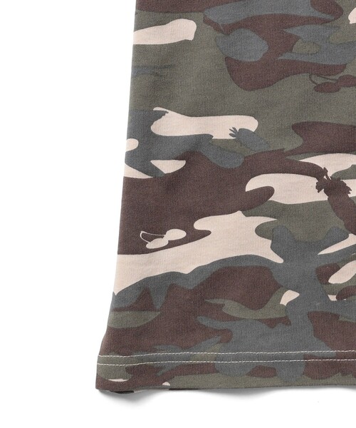 FRUIT OF THE LOOM(フルーツオブザルーム)の「FRUIT OF THE LOOM / Camo Short Sleeve T-Shirt(Tシャツ/カットソー・メンズ・オリーブ/その他・M/S/L/XL)」の4枚目の写真