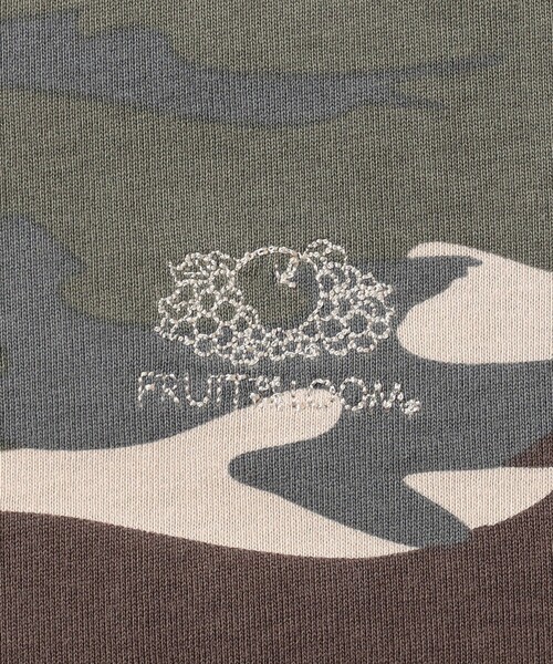 FRUIT OF THE LOOM(フルーツオブザルーム)の「FRUIT OF THE LOOM / Camo Short Sleeve T-Shirt(Tシャツ/カットソー・メンズ・オリーブ/その他・M/S/L/XL)」の5枚目の写真