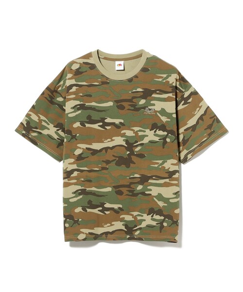 FRUIT OF THE LOOM(フルーツオブザルーム)の「FRUIT OF THE LOOM / Camo Short Sleeve T-Shirt(Tシャツ/カットソー・メンズ・オリーブ/その他・M/S/L/XL)」の7枚目の写真