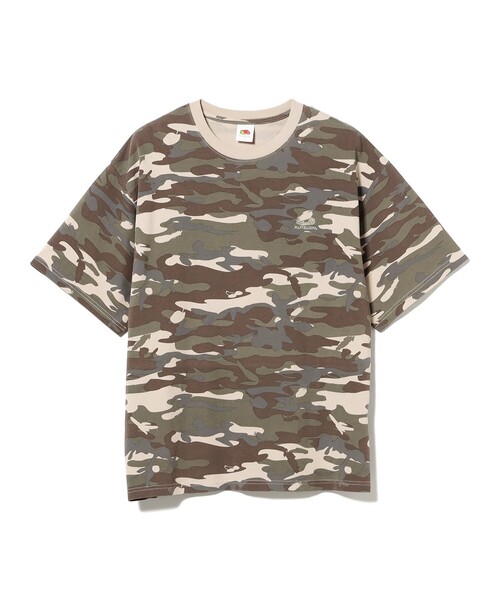 FRUIT OF THE LOOM(フルーツオブザルーム)の「FRUIT OF THE LOOM / Camo Short Sleeve T-Shirt(Tシャツ/カットソー・メンズ・オリーブ/その他・M/S/L/XL)」の13枚目の写真