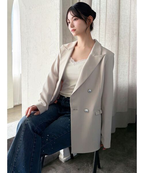 RESEXXY（リゼクシー）の「レーストリミングキャミ（キャミソール・レディース・ブラック/ブラウン/ホワイト・FREE）」の18枚目の写真