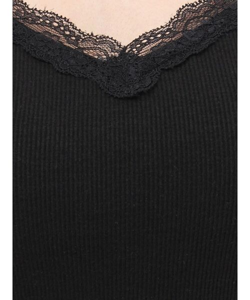 RESEXXY（リゼクシー）の「レーストリミングキャミ（キャミソール・レディース・ブラック/ブラウン/ホワイト・FREE）」の11枚目の写真