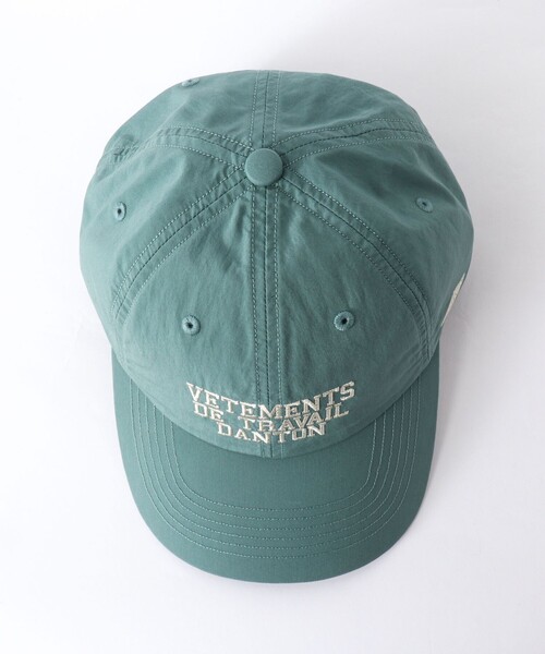 DANTON（ダントン）の「【DANTON】ロゴ刺繍 ダウンプルーフ 6パネルキャップ 26SS（DT-H0377 DCN）（キャップ・メンズ・ブラック/グレイッシュベージュ/ライトグリーン/ベージュ・FREE）」の8枚目の写真